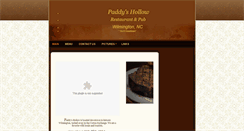 Desktop Screenshot of paddyshollow.com